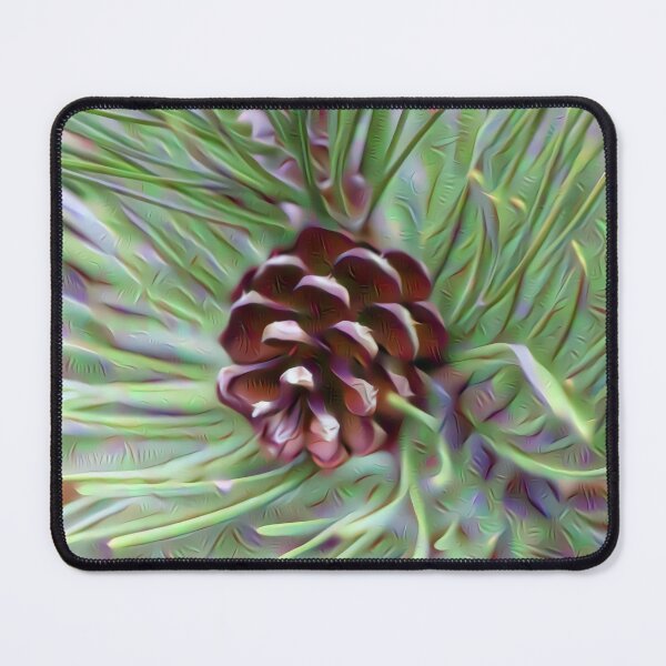 Item preview, Ethereal Evergreen: Stylized Pinecone Art designed and sold by Lainey1978.