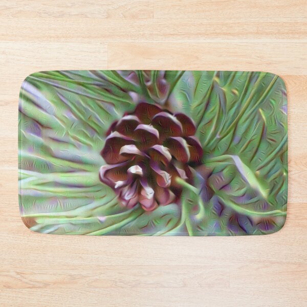 Item preview, Ethereal Evergreen: Stylized Pinecone Art designed and sold by Lainey1978.