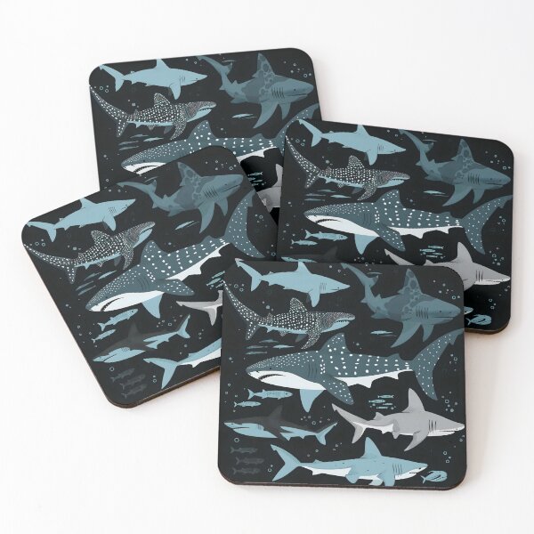 Item preview, Sharks pattern designed and sold by xiao xuans.