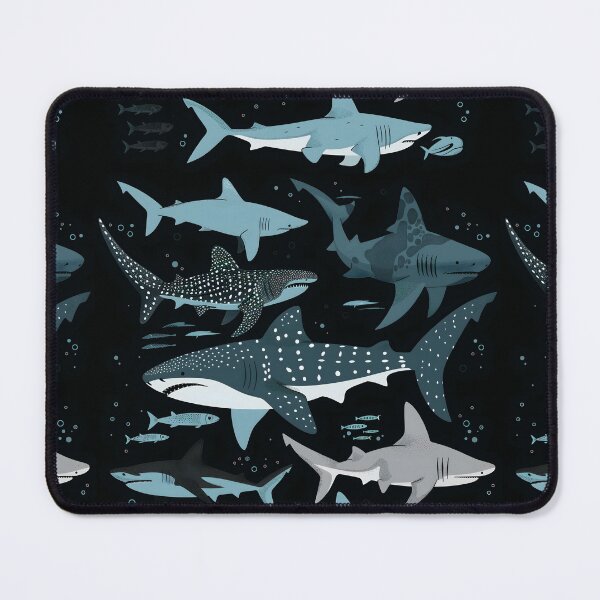 Item preview, Sharks pattern designed and sold by xiao xuans.