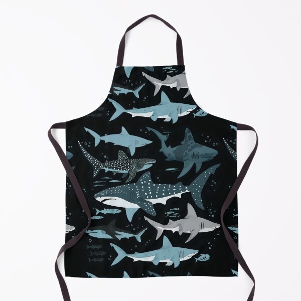 Item preview, Sharks pattern designed and sold by xiao xuans.