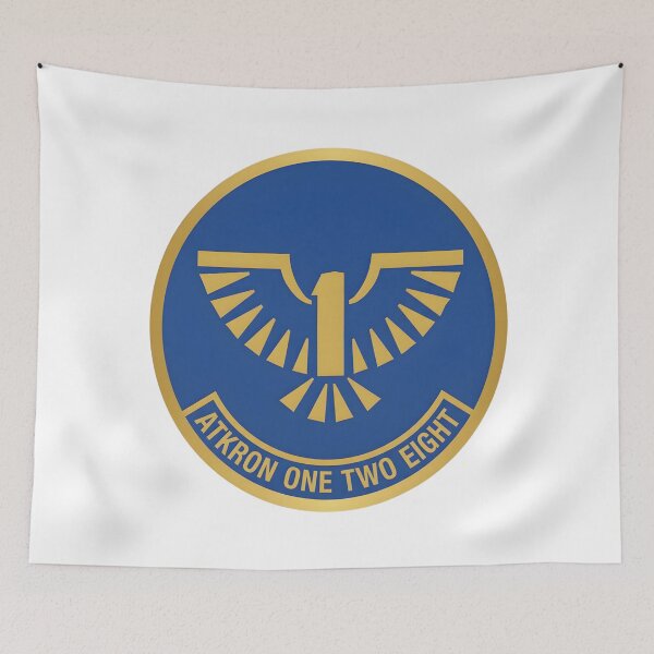 Item preview, VA-128 "Golden Intruders" Formal Circular Insignia designed and sold by CharlieDesings.