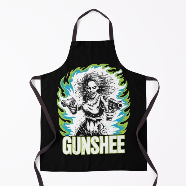 Artikelvorschau, Banshee mit Waffen? Gunshee entworfen und verkauft von Boardgameo.