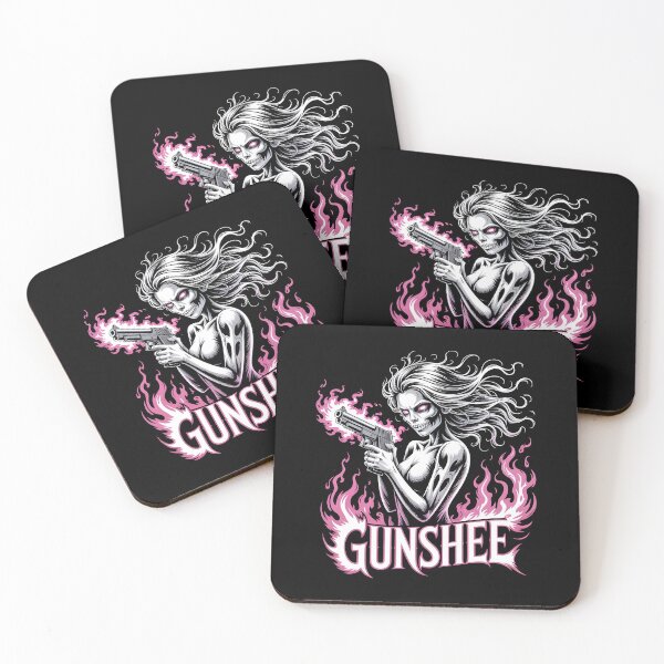 Item preview, Banshee with guns? Gunshee designed and sold by Boardgameo.