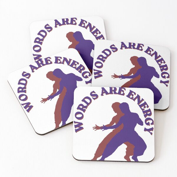 Item preview, Words are Energy - Good Vibes Art designed and sold by ecdato.