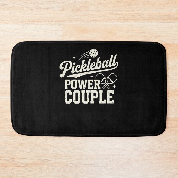 Item preview, Pickleball Power Couple Paddles Ball Players designed and sold by snowry.