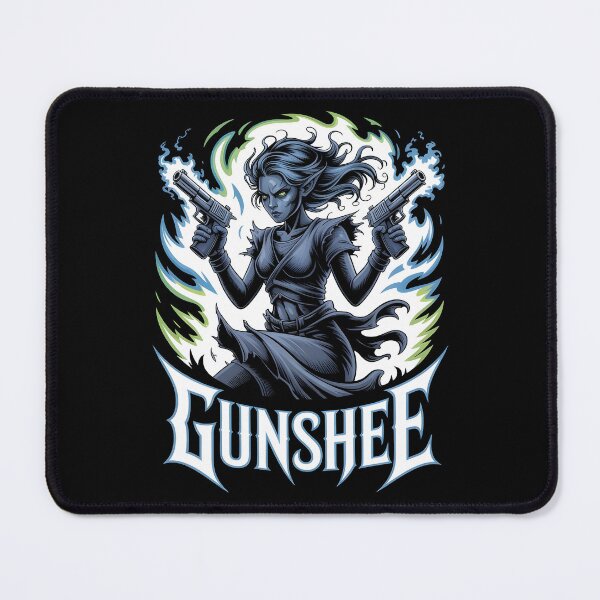 Item preview, Banshee with guns? Gunshee designed and sold by Boardgameo.