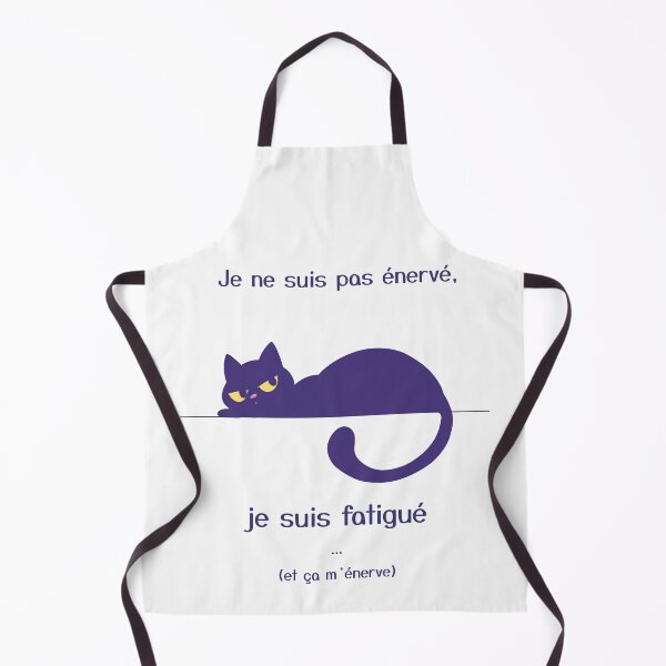 Item preview, Cat humor, tired and annoyed, who would really like to sleep designed and sold by elodie-cousin.