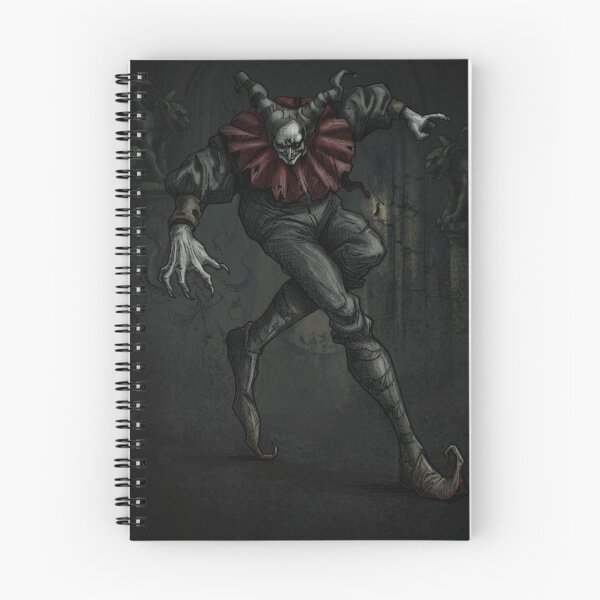 Item preview, Corrupted Harlequin - Dark Gothic Horror Art designed and sold by Ink&Soul.