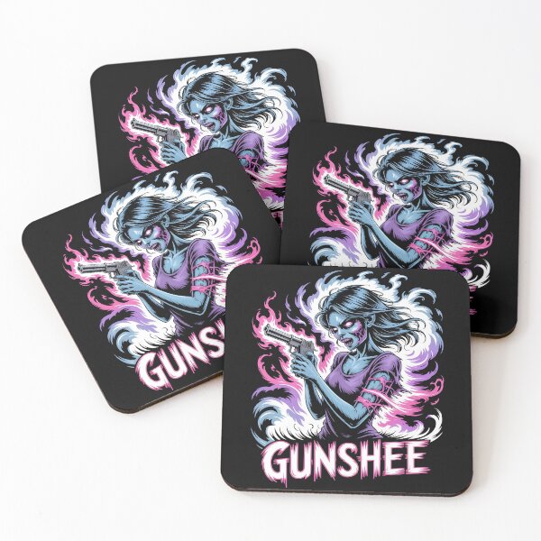 Item preview, Banshee with guns? Gunshee designed and sold by Boardgameo.