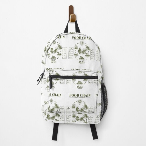 Item preview, Vintage Science Food Chain Diagram Ecosystem Flow designed and sold by FreshVibe Prints.
