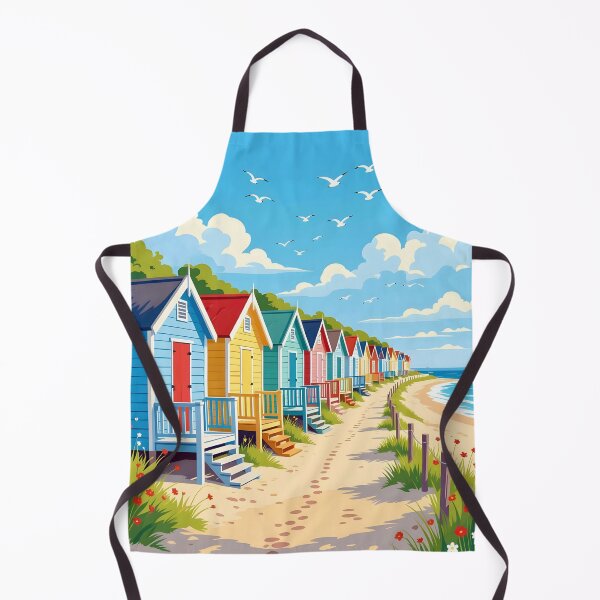 Item preview, Dover coast colorful beach huts designed and sold by Ponted.
