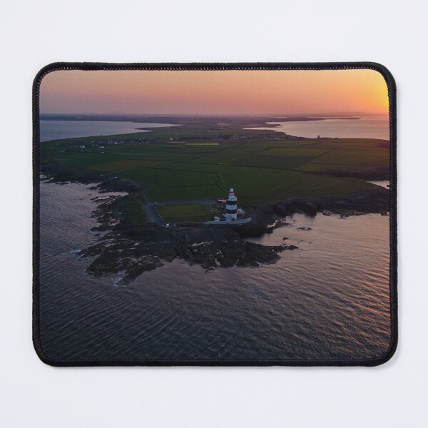Item preview, Hook Head Lighthouse Sunrise Drone Photo – Wexford Ireland Coastal Landscape designed and sold by Martindoran.