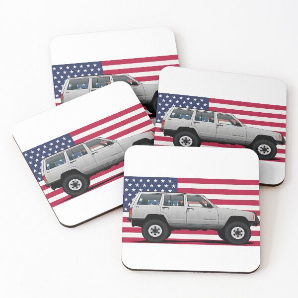 Item preview, Cherokee XJ flag white designed and sold by OlegNaches.