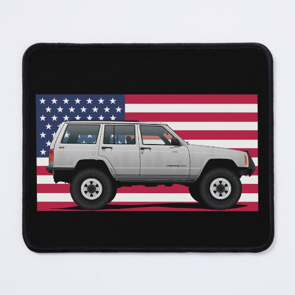 Item preview, Cherokee XJ flag white designed and sold by OlegNaches.