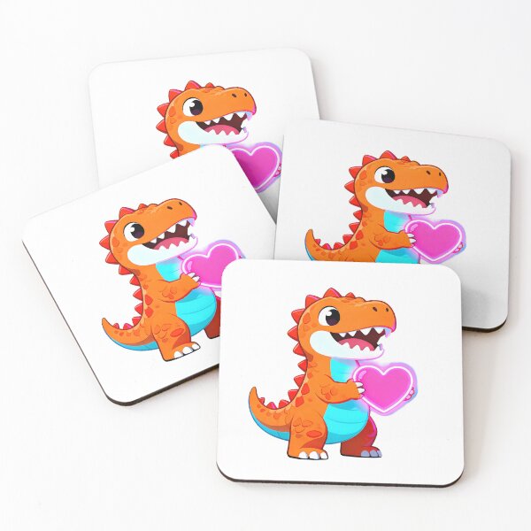 Item preview, Cute Love Monster – Neon Heart Creature 2 designed and sold by RH Design Lab.