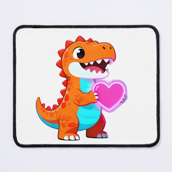 Item preview, Cute Love Monster – Neon Heart Creature 2 designed and sold by RH Design Lab.