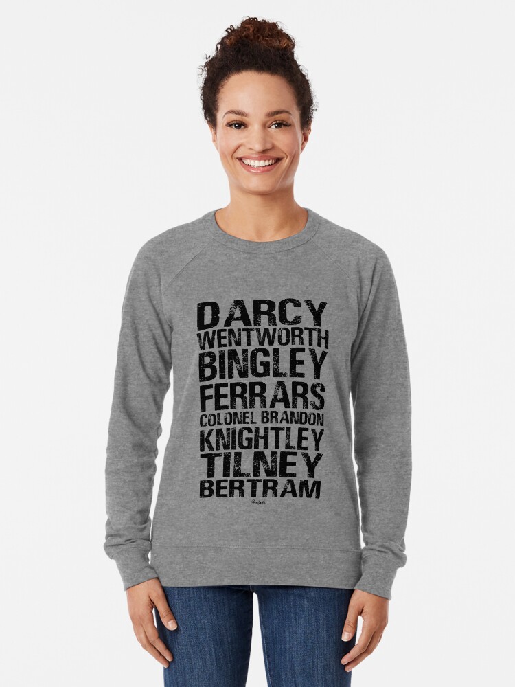 Thumbnail 1 of 5, Lightweight Sweatshirt, The Men of Jane Austen designed and sold by Pembertea.