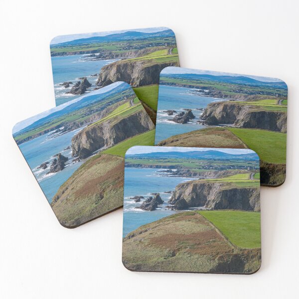 Item preview, Annestown Cliffs Waterford Coast – Scenic Irish Coastal Landscape designed and sold by Martindoran.