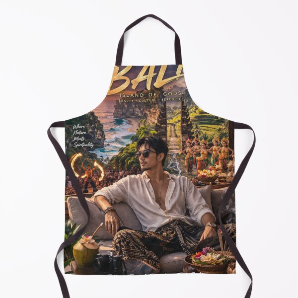 Item preview, Welcome to Bali Island of Gods Spiritual Luxury Travel Poster | Cultural Paradise Sunset Wall Art designed and sold by Inkora-Art.
