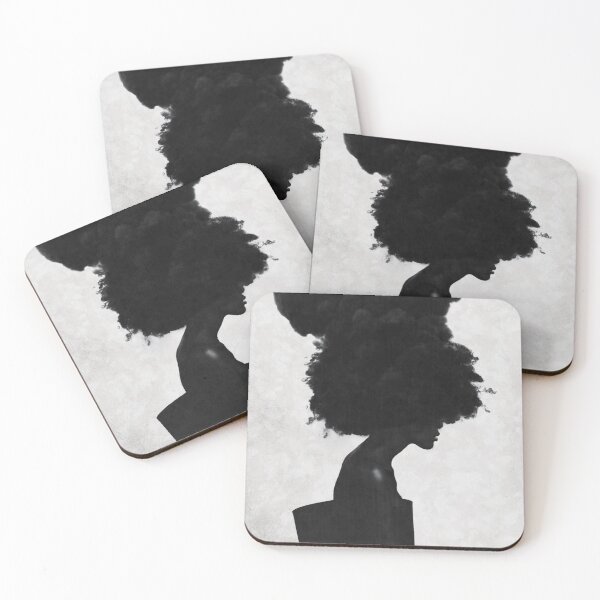 Item preview, Thick black smoke - Black woman surreal designed and sold by Underdott.