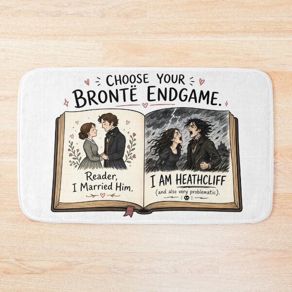 Item preview, Choose Your Bronte Endgame Wuthering Heights And Jane Eyre designed and sold by Fenay Designs.