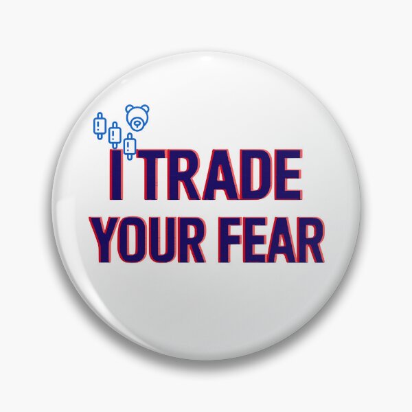 Item preview, I Trade Your Fear I Trading Motivation I Tader Mindset designed and sold by Riskt8ker Shop.