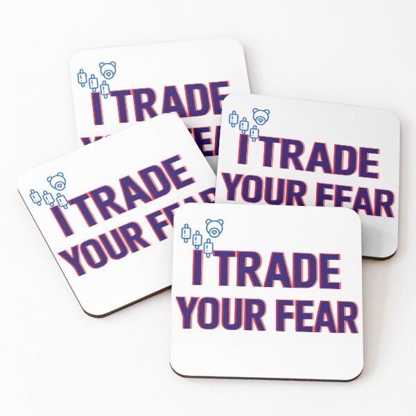 Item preview, I Trade Your Fear I Trading Motivation I Tader Mindset designed and sold by Riskt8ker Shop.