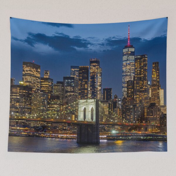 Item preview, Brooklyn Bridge at Night designed and sold by Gerard Fornarotto.