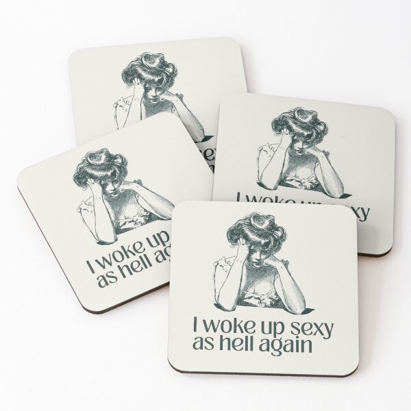 Item preview, I Woke Up Sexy As Hell Again designed and sold by monika-arthing.