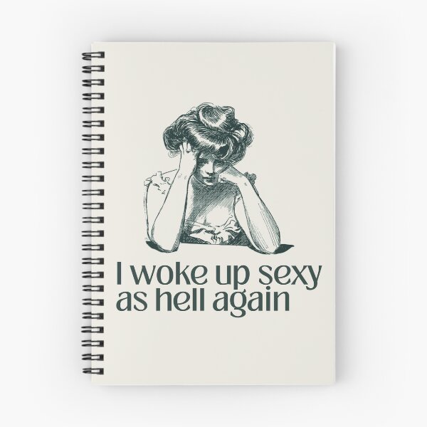 Item preview, I Woke Up Sexy As Hell Again designed and sold by monika-arthing.