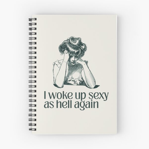 Item preview, I Woke Up Sexy As Hell Again designed and sold by monika-arthing.