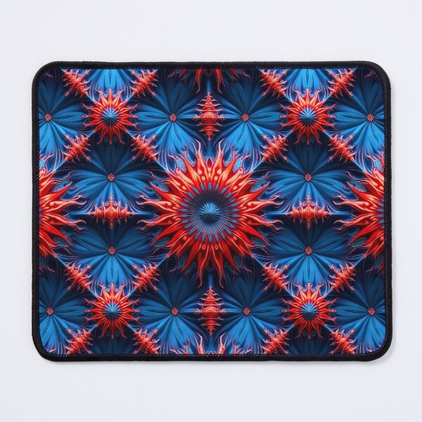 Item preview, Vivid Crimson Spikes: Eye-Catching Radial Energy designed and sold by mittie101.