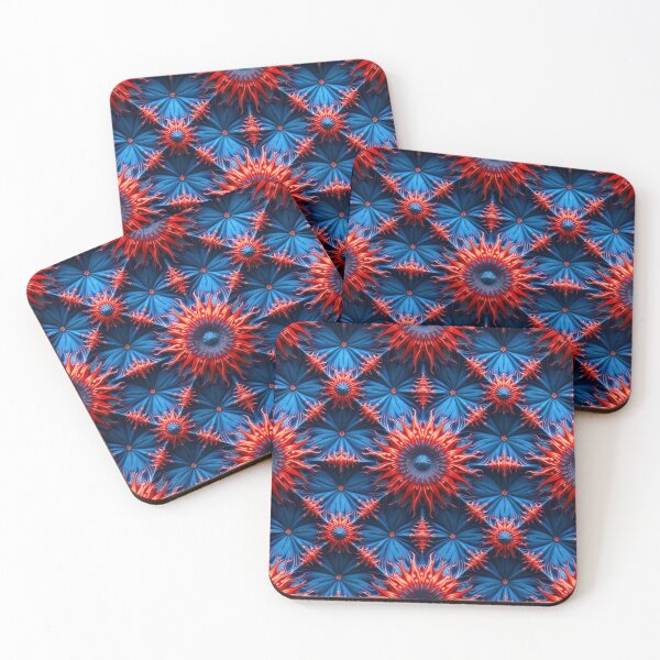 Item preview, Vivid Crimson Spikes: Eye-Catching Radial Energy designed and sold by mittie101.