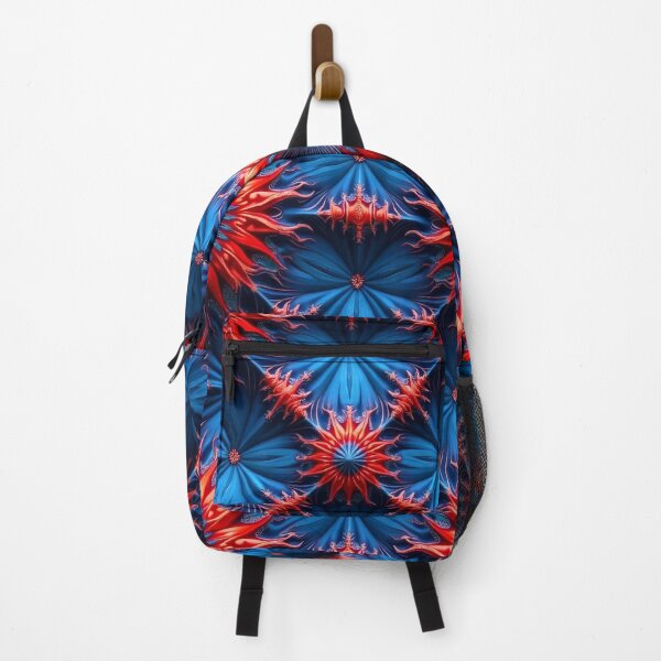 Item preview, Vivid Crimson Spikes: Eye-Catching Radial Energy designed and sold by mittie101.