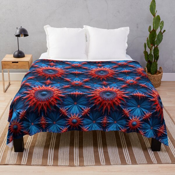 Item preview, Vivid Crimson Spikes: Eye-Catching Radial Energy designed and sold by mittie101.