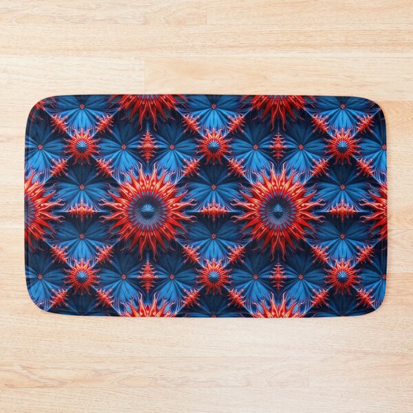 Item preview, Vivid Crimson Spikes: Eye-Catching Radial Energy designed and sold by mittie101.