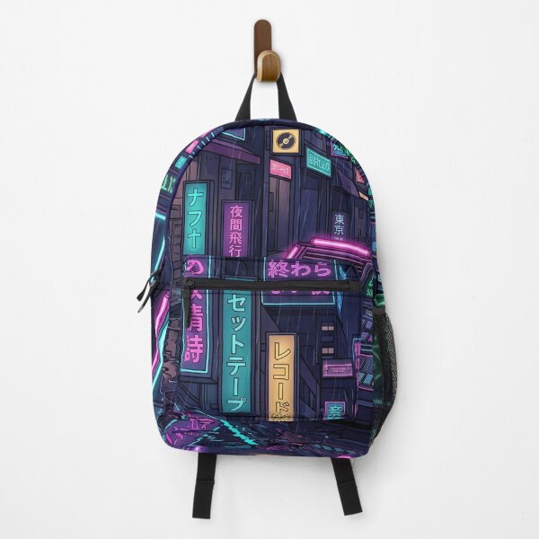 Item preview, Neon Synthwave Cyberpunk Tokyo City Pop Retro 80s Aesthetic Art designed and sold by UltimateJapan.