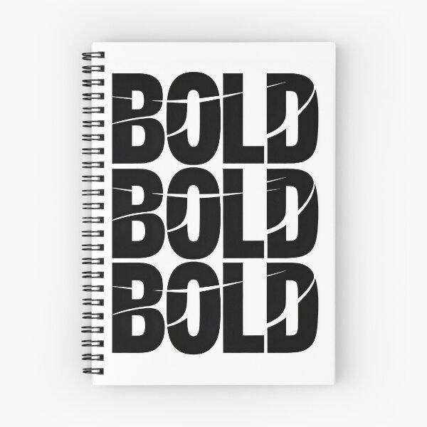 Item preview, Bold Repeated Typography Statement Minimal Design designed and sold by Zanigold.