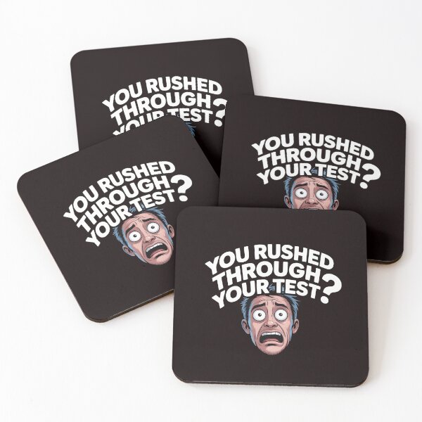 Item preview, You Rushed Through Your Test – Test Day Funny Teacher Humor designed and sold by Redgiant87x.