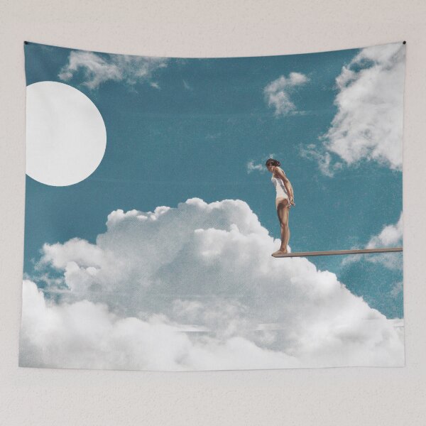 Item preview, Surreal Reverie Above the Clouds designed and sold by Underdott.