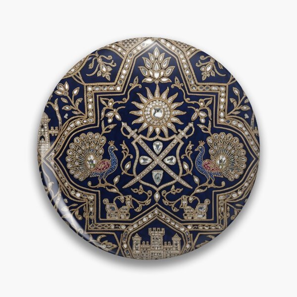 Item preview, Royal Indian Rajput Heritage Zardozi Imperial Pattern designed and sold by RajRang.