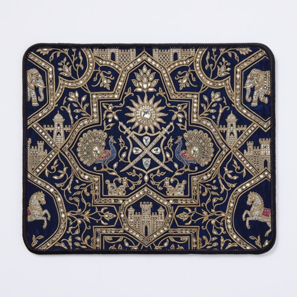 Item preview, Royal Indian Rajput Heritage Zardozi Imperial Pattern designed and sold by RajRang.