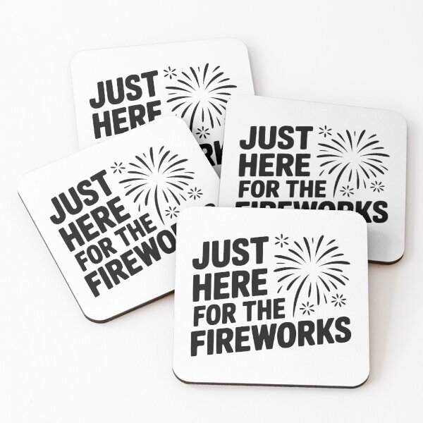 Item preview, Just Here For The Fireworks designed and sold by Frank Ring.