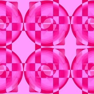 Artwork thumbnail, Geometry + Color = Pattern! ... by Harryucksche