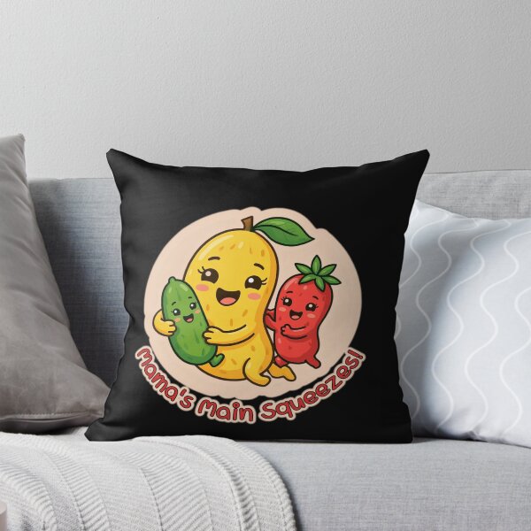 Item preview, Mama’s Main Squeezes Cute Sticker | Funny Lemon Mom Fruit Family Sticker | Mother’s Day Kawaii Food Sticker designed and sold by Basma Designs | Funny Shirts, Stickers & Mugs.