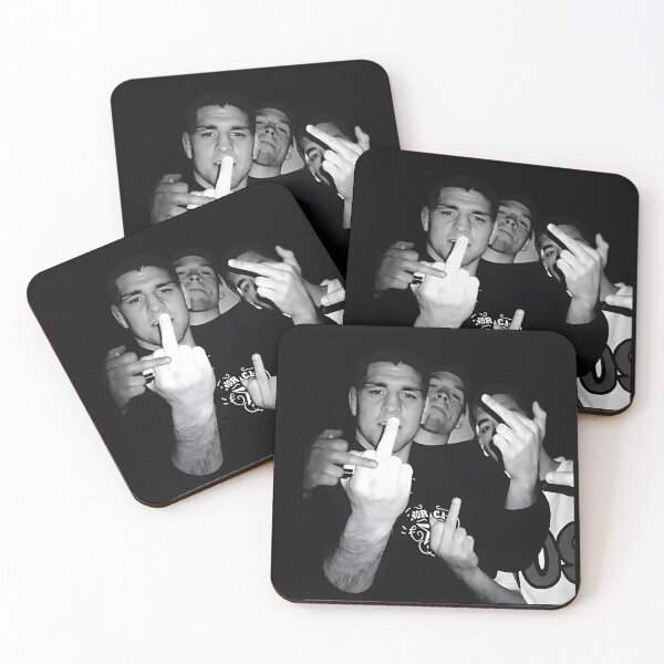 Item preview, Mike Perry And Nick Diaz And Nate Diaz Brothers Middle Finger designed and sold by JeyVel.