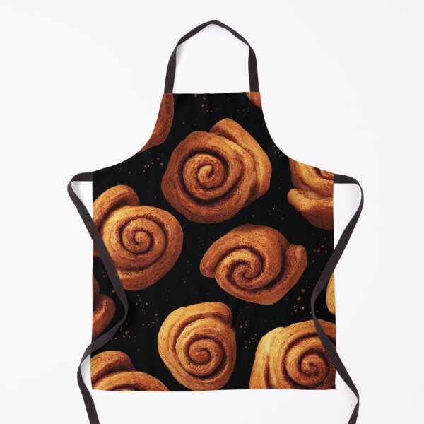 Item preview, Cinnamon Rolls Pattern Sweet Bakery Foodie designed and sold by NicolasGlowArt.