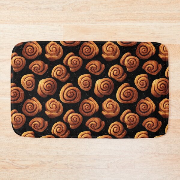 Item preview, Cinnamon Rolls Pattern Sweet Bakery Foodie designed and sold by NicolasGlowArt.