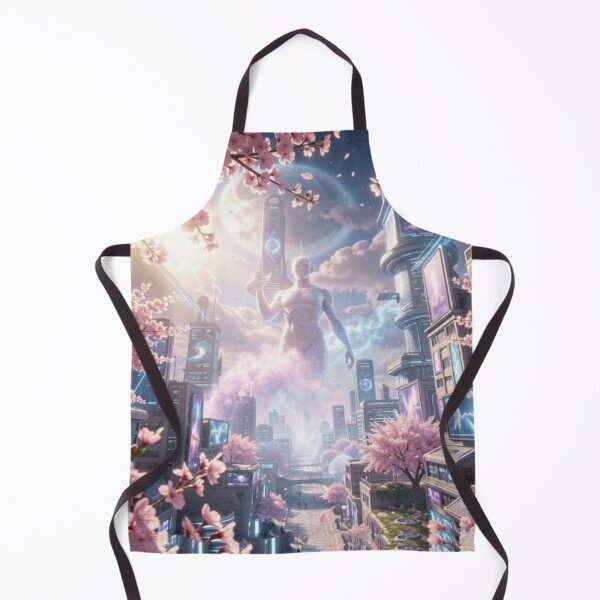 Item preview, Blossom Circuit Future Soul meets Cherry Dream in Neon Light Atmosphere designed and sold by FotoworldEdel.